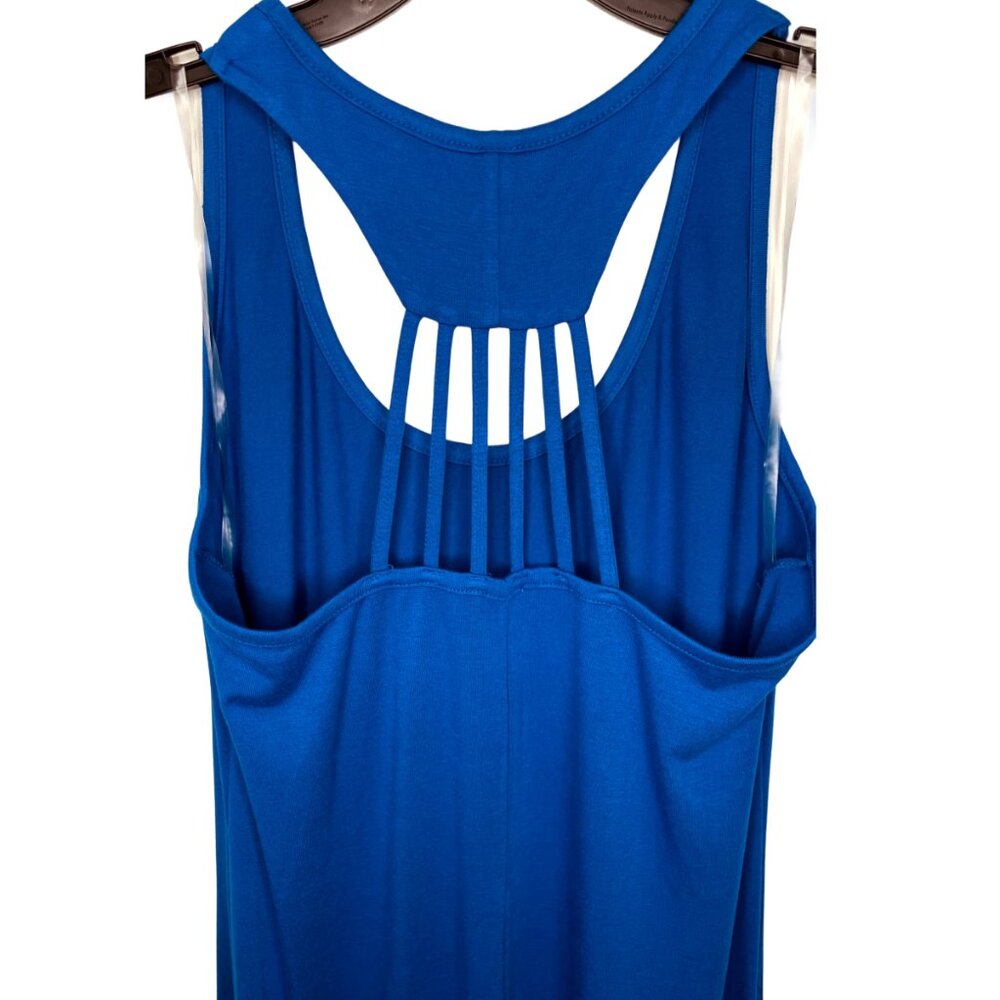 Blue Maxi Dress Size L - Picture 3 of 5